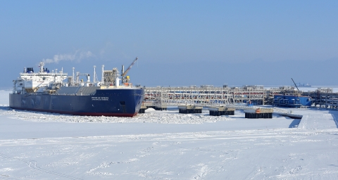Yamal - LNG tanker Christophe de Margerie