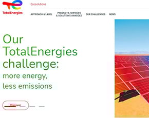 Image website TotalEnergies EcoSolutions