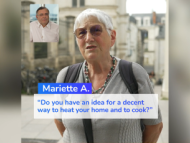 Mariette A. "Do you have an idea for a decent way to heat your home and to cook?"