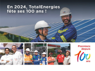 En 2024 TotalEnergies fête ses 100 ans ! Pionniers depuis 100 ans. Document d'enregistrement universel 2023 incluant le rapport financier annuel. TotalEnergies