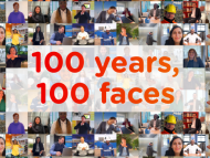 100 years, 100 faces