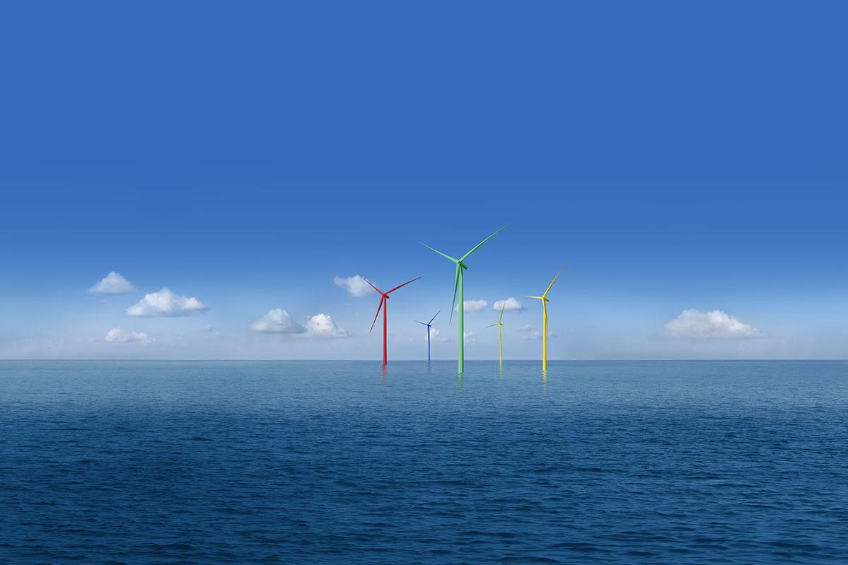offshore wind power plant
