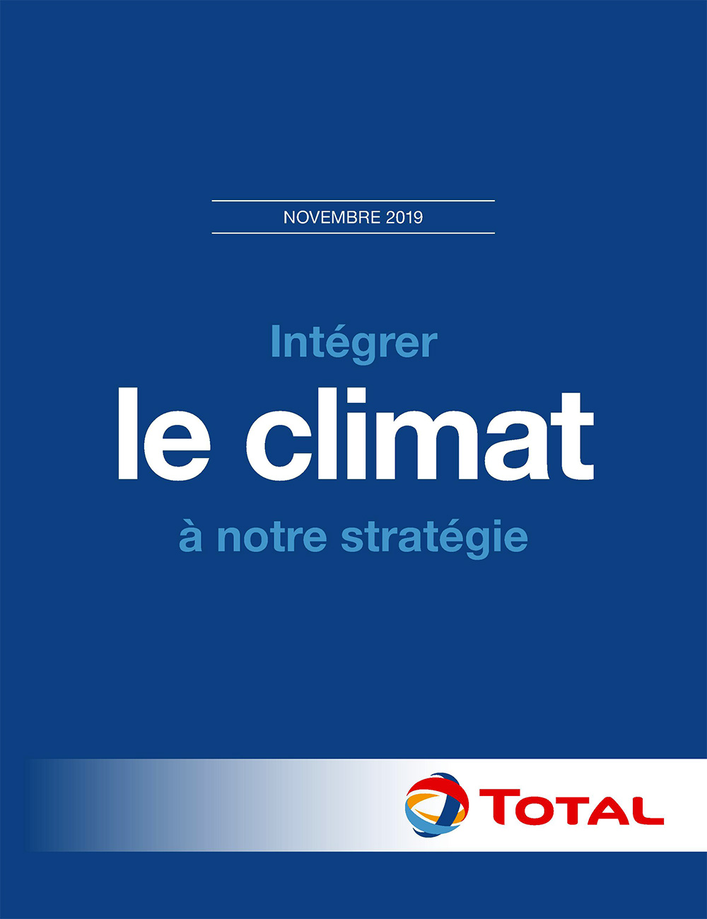 Couverture Rapport Climat 2019